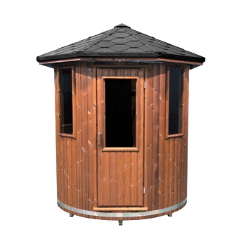 Zahradní sauna BARREL SAUNA S1800AWDE