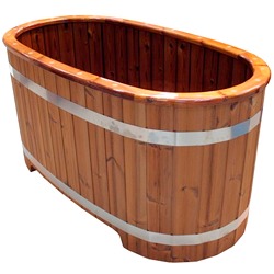 Oval wooden tub Relax